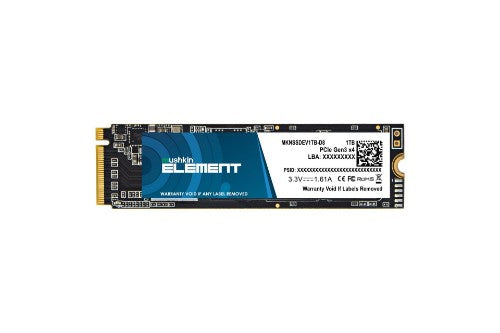 Mushkin Element 1 TB M.2 PCI Express 3.0 NVMe 3D NAND