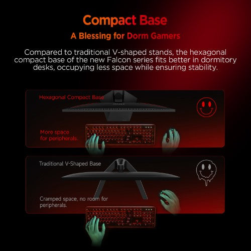 HKC G24H3D 24 Monitor computer monitor 60.5 cm (23.8") 1920 x 1080 pixels Full HD