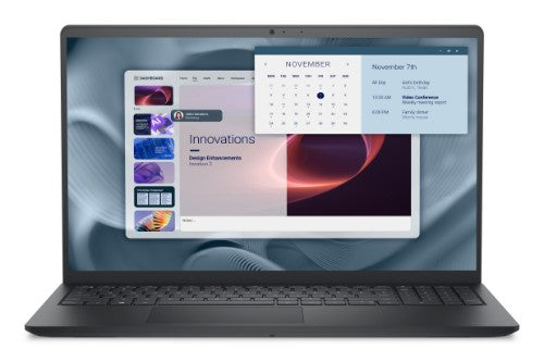 DELL Pro 15 Essential PV15250 + 3-year extended warranty Intel® Core™ i5 i5-1334U Laptop 39.6 cm (15.6") Full HD 16 GB DDR5-SDRAM 512 GB SSD Wi-Fi 6 (802.11ax) Windows 11 Pro UK English Black