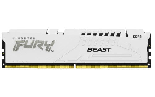 Kingston Technology FURY Beast 32GB 6000MT/s DDR5 CL36 DIMM (Kit of 2) White EXPO