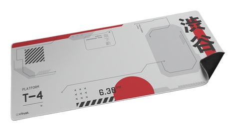 Trust GXT 759 XXL Gaming mouse pad Black, Grey, Red, White