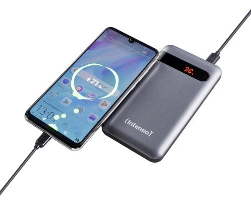 Intenso PD10000 Lithium Polymer (LiPo) 10000 mAh Anthracite