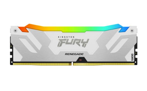 Kingston Technology FURY 32GB 6400MT/s DDR5 CL32 DIMM Renegade RGB White XMP