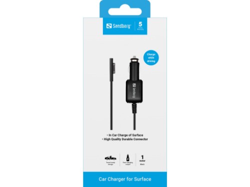 Sandberg Car Charger for Surface