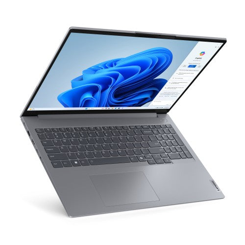 Lenovo ThinkBook 16 G7 ARP AMD Ryzen™ 5 7535HS Laptop 40.6 cm (16") WUXGA 16 GB DDR5-SDRAM 512 GB SSD Wi-Fi 6E (802.11ax) Windows 11 Pro German Grey