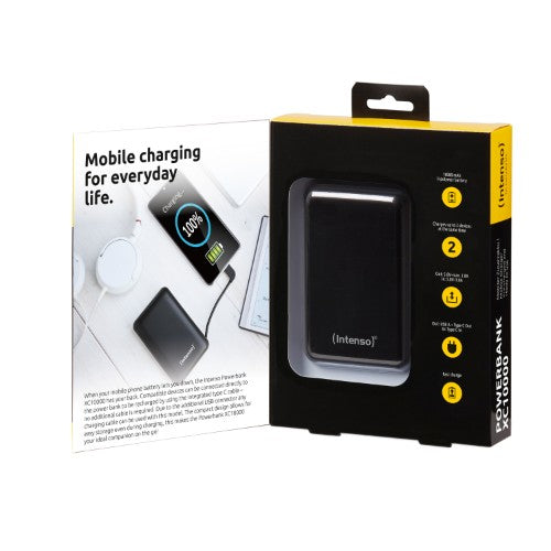 Intenso 7314530 power bank Lithium Polymer (LiPo) 10000 mAh Black