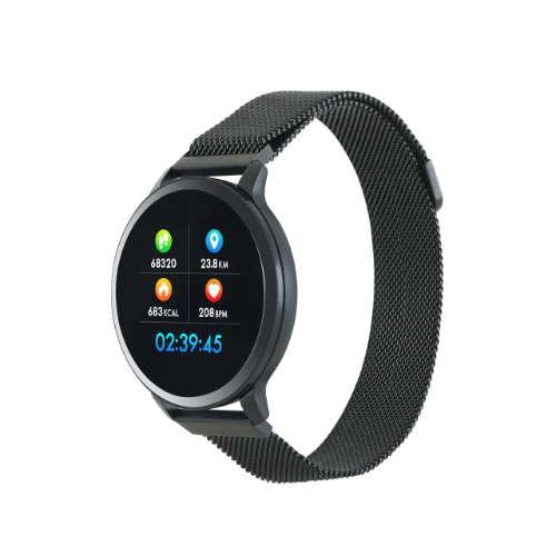 Canyon CNS-SW71BB smartwatch / sport watch 3.1 cm (1.22") 42 mm 240 x 240 pixels Touchscreen Black