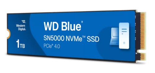 Western Digital Blue SN5000 1 TB M.2 PCI Express 4.0 NVMe