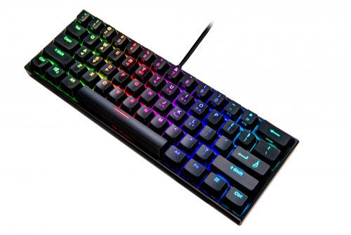 Verbatim KingPin M1 keyboard Gaming USB QWERTY UK English Black