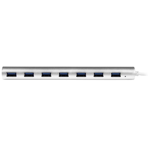 StarTech.com 7-Port USB Hub, USB A to 7x USB-A Ports, USB 5Gbps, Rugged Design, Bus or Self-Powered, Portable Laptop USB 3.0 Hub Expansion with Power Supply
