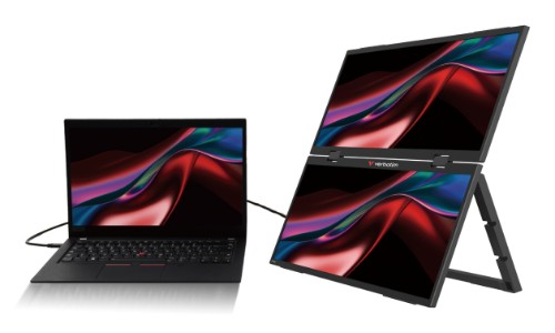 Verbatim Portable 15.6" FHD Dual Monitor Essentials