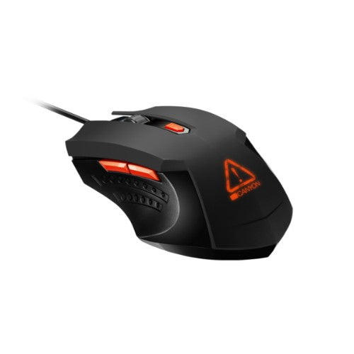 Canyon CND-SGS01 keyboard Mouse included Gaming USB QWERTY US English Black, Orange