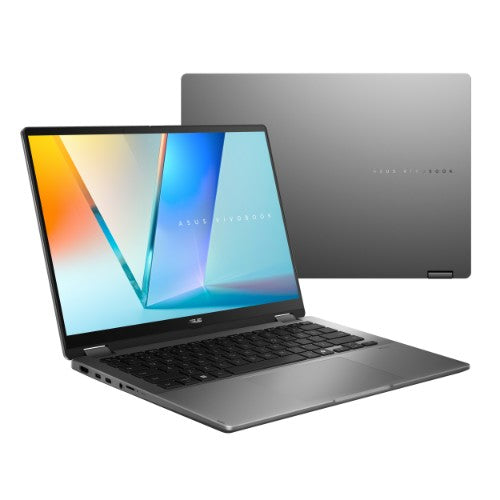ASUS Vivobook 14 Flip TP3407SA-QL011W Intel Core Ultra 5 226V Hybrid (2-in-1) 35.6 cm (14") Touchscreen WUXGA 16 GB LPDDR5x-SDRAM 512 GB SSD Wi-Fi 7 (802.11be) Windows 11 Home Grey
