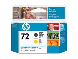 HP C9384A/72 Printhead black matt + yellow for HP DesignJet T 1100/1200/1300/620