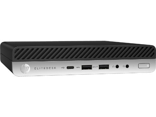 T1A HP EliteDesk 800 G5 Refurbished Intel® Core™ i5 i5-9500T 8 GB DDR4-SDRAM 256 GB SSD Windows 11 Pro Mini PC Black, Silver