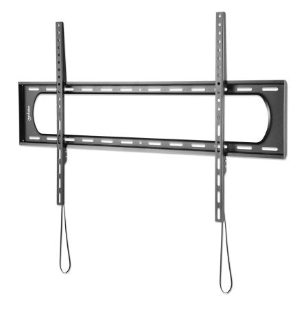 Manhattan Wall Mount for TV & Monitors (Fixed Low Profile), For screens: 60" to 120", VESA compatability: all between 50x50 to 900x600mm - check the dimensions of the four mounting holes on back of screen to ensure it fits, Max 120kg, Black, LFD, Bracket