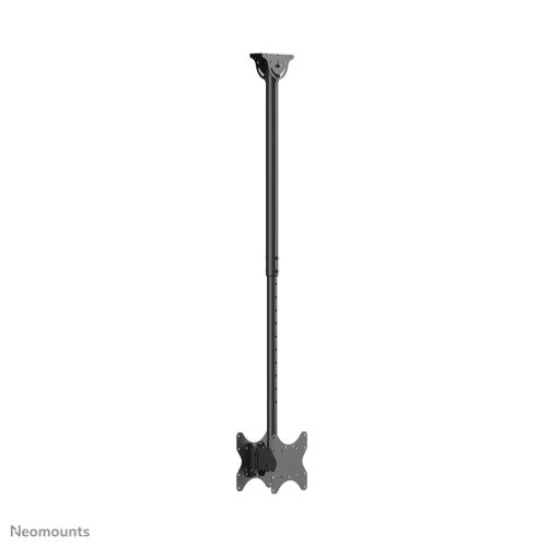 Neomounts CL35-340BL22 Dual monitor/TV mount ceiling 23-43" - h 106-156 cm