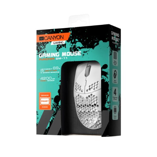 Canyon Puncher mouse Gaming Right-hand USB Type-A Optical 3200 DPI