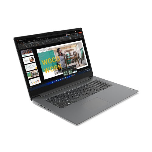 Lenovo V17 G4 IRU Intel® Core™ i5 i5-13420H Laptop 43.9 cm (17.3") Full HD 16 GB DDR4-SDRAM 512 GB SSD Wi-Fi 6 (802.11ax) Windows 11 Home German Grey