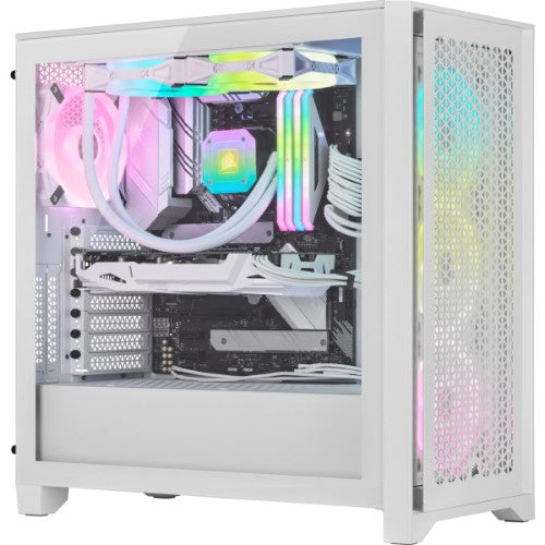 Corsair iCUE 4000D RGB Midi Tower White