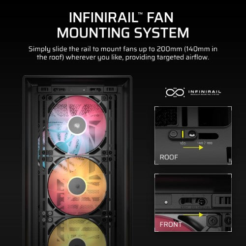 Corsair FRAME 5000D RS ARGB Midi Tower Black