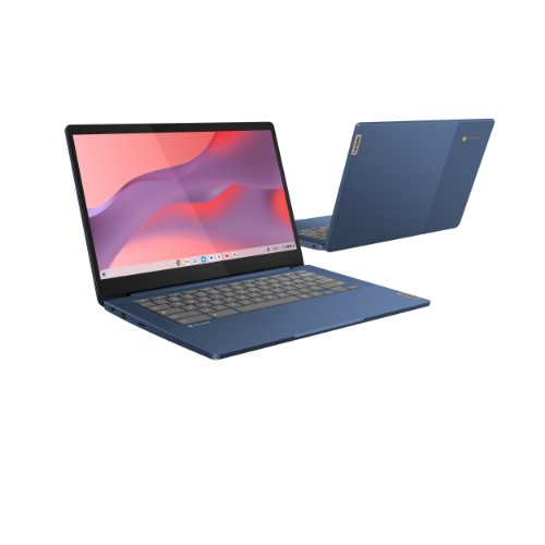 Lenovo IdeaPad IP Slim 3 Chrome 14M868 MediaTek Kompanio 520 Chromebook 35.6 cm (14") Full HD 4 GB LPDDR4x-SDRAM 64 GB eMMC Wi-Fi 6 (802.11ax) ChromeOS UK English Blue