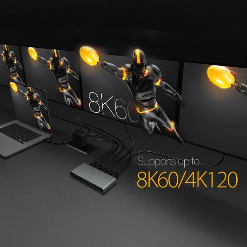 j5create JDSH814 8K HDMI™ 2.1 4-Way Splitter