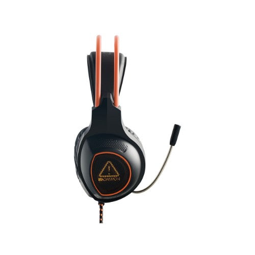 Canyon CND-SGHS7 headphones/headset Wired Head-band Gaming Black, Orange