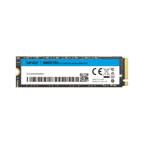 Lexar NM610PRO 2 TB M.2 PCI Express 3.0 NVMe