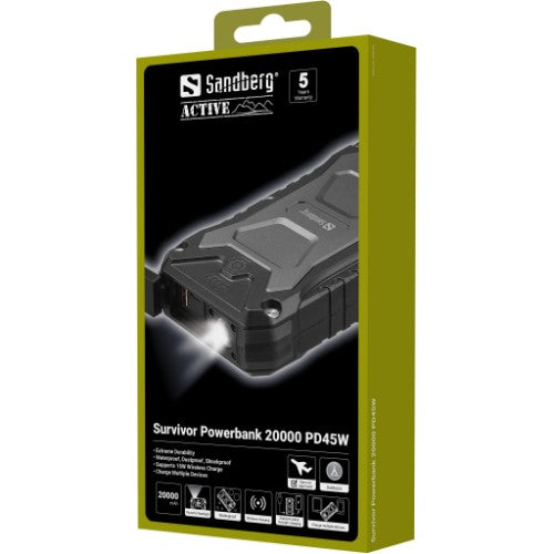 Sandberg Survivor Powerbank 20000 PD30W