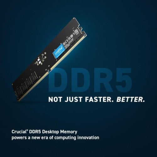 Crucial CT32G48C40U5 memory module 32 GB 1 x 32 GB DDR5 4800 MT/s 288-pin DIMM