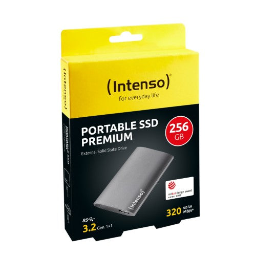 Intenso 256GB Premium Micro-USB B 3.2 Gen 1 (3.1 Gen 1) Anthracite
