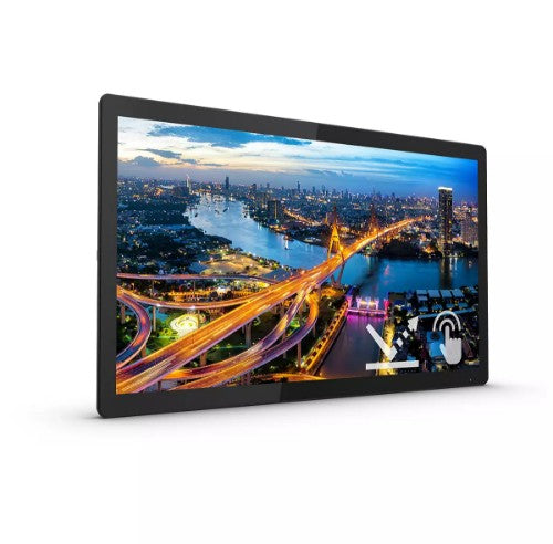 Philips B Line 222B1TFL/00 computer monitor 54.6 cm (21.5") 1920 x 1080 pixels Full HD LED Touchscreen Black