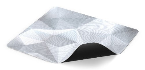 ENDORFY Crystal Onyx White L Gaming mouse pad Black, White