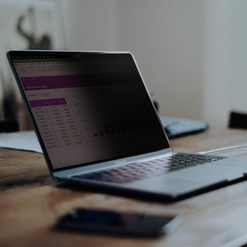 StarTech.com 13.3-inch Flip-Over Laptop Privacy Screen for MacBook Pro, Anti-Glare and Blue Light Reduction Privacy Filter, Screen Protector with +/- 30 Deg. View Angle