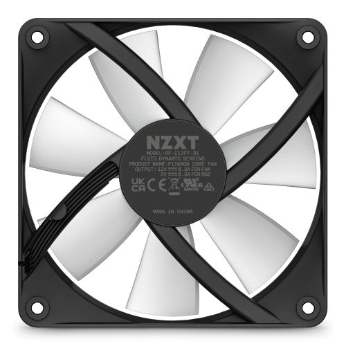 NZXT F120 RGB Core Computer case Fan 12 cm Black 1 pc(s)