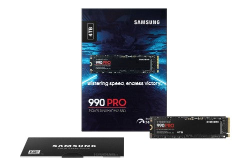 Samsung 990 PRO 4 TB M.2 PCI Express 4.0 NVMe V-NAND MLC