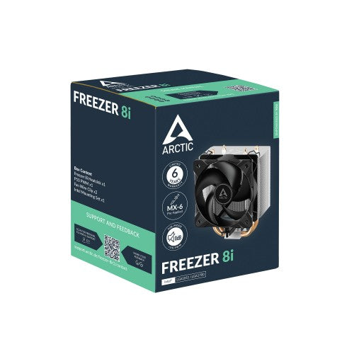 ARCTIC Freezer 8i - Compact Intel CPU Cooler