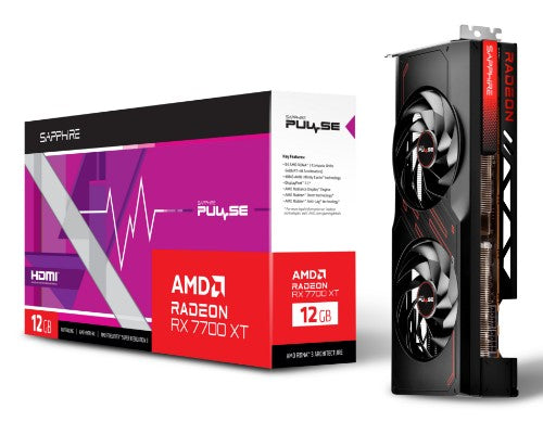 Sapphire PULSE Radeon RX 7700 XT AMD 12 GB GDDR6