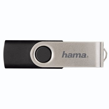 Hama 16GB USB 2.0 USB flash drive USB Type-A Black, Silver