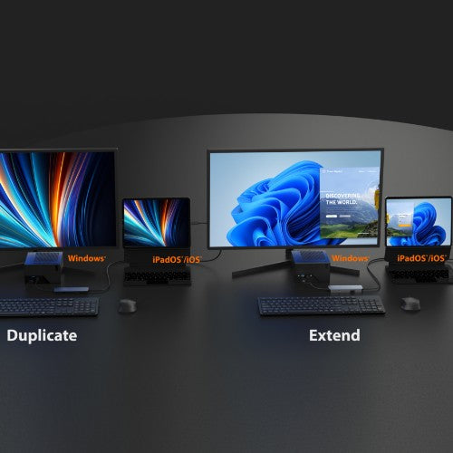 j5create JCH422 Wormhole Switch™ CrossLink USB-C® HUB