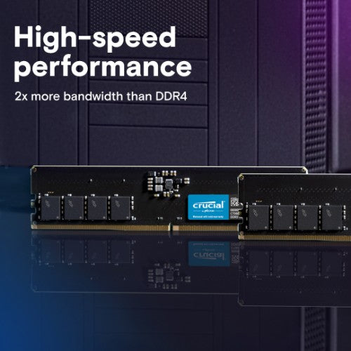 Crucial CT64G56C46U5 memory module 64 GB 1 x 64 GB DDR5 5600 MHz
