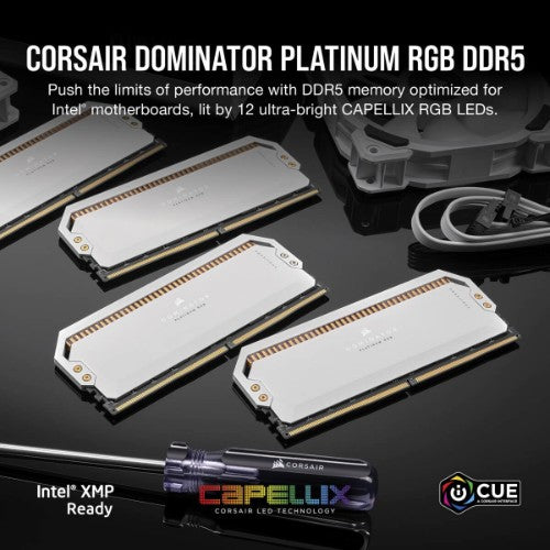 Corsair Dominator CMT64GX5M2B5200C40W memory module 64 GB 2 x 32 GB DDR5 5200 MHz