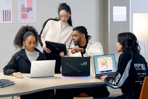 ASUS ROG Strix G16 G614FR-S5115W AMD Ryzen™ 9 9955HX3D Laptop 40.6 cm (16") WQXGA 32 GB DDR5-SDRAM 1 TB SSD NVIDIA GeForce RTX 5070 Ti Wi-Fi 6E (802.11ax) Windows 11 Home Black, Green, Grey