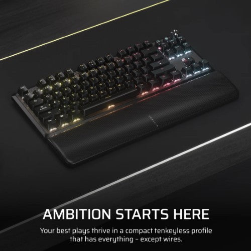 Corsair K70 CORE TKL keyboard Gaming USB + RF Wireless + Bluetooth QWERTY UK English Black