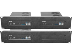 Shuttle PRM01 - 2U rack mount front plate for two 1.3-litre XPC slim PCs