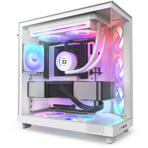 NZXT RF-U28HF-W1 computer cooling system Computer case Fan White 1 pc(s)