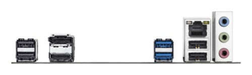 GIGABYTE H810M K Motherboard - Intel Core Ultra (Series 2) CPUs, 3+1+2 Phases VRM, up to 6400MHz DDR5, 1xPCIe 4.0 M.2, 1GbE LAN, USB 3.2 Gen 1