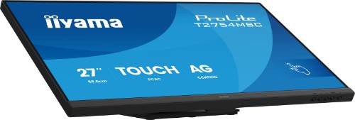 iiyama ProLite T2754MSC-B2AG computer monitor 68.6 cm (27") 1920 x 1080 pixels Full HD LED Touchscreen Multi-user Black