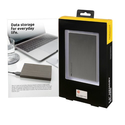 Intenso 6028680 external hard drive 2 TB 5400 RPM 2.5" Micro-USB B Anthracite